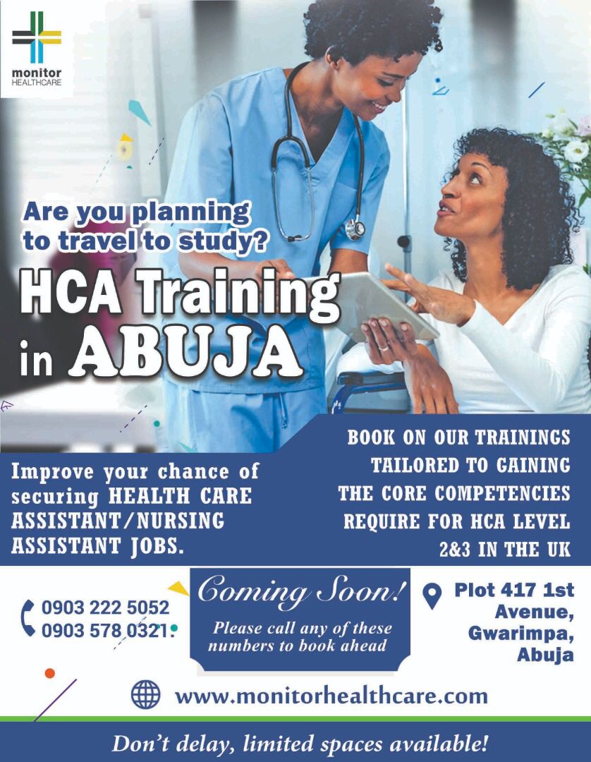 Health Care Professional Training Programme Starts On 28th Of May, 2022.